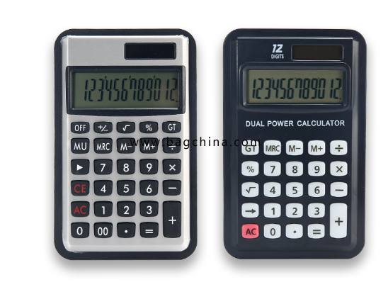 A4 multi-function folder booklet with plywood business leather with calculator 