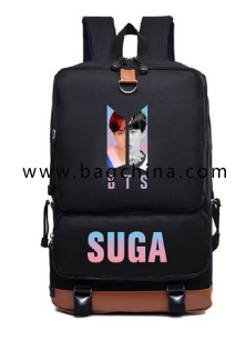 BTS Youth League  casual  nylon backpack 