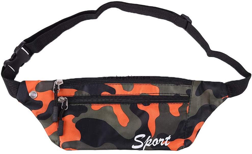 Camouflage Outdoor Travel Fanny Pack Waist Bag Running Bicycle Sports Bag 