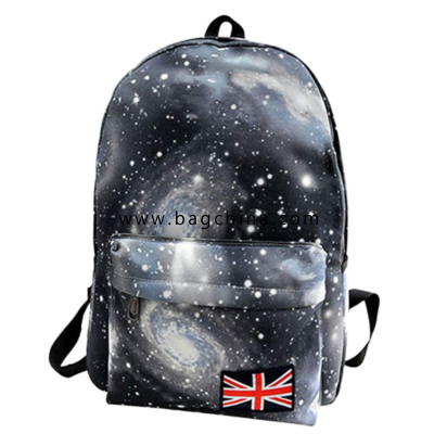Unisex Backpack Canvas Leisure Galaxy Bags School Bag