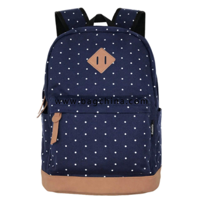 Unisex Lightweight Canvas College Backpacks School Bag