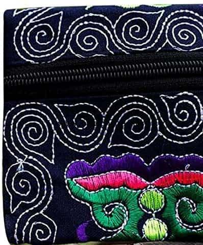 Women Ethnic Fashion Embroidered Clutch Bag Vintage Purse