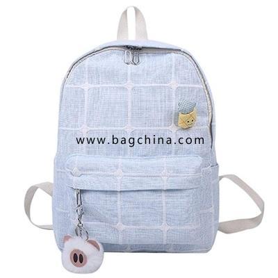 Casual Style Lightweight canvas Cute backpacks Women School Backpack