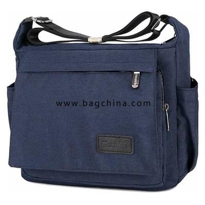 Multi Pocket Shoulder Bag Crossbody Bag for Women and Men Travel Purse Work Bag