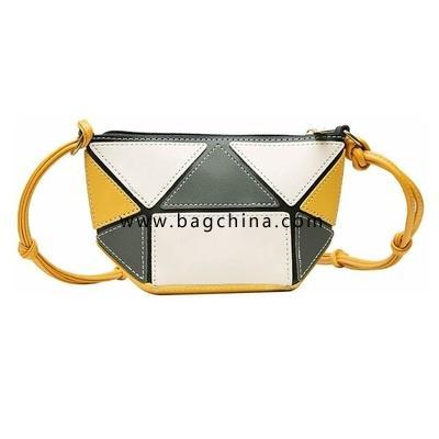 Women Fashion Messenger Bag Patchwork Casual Shoulder Bag Best Gift for Lady