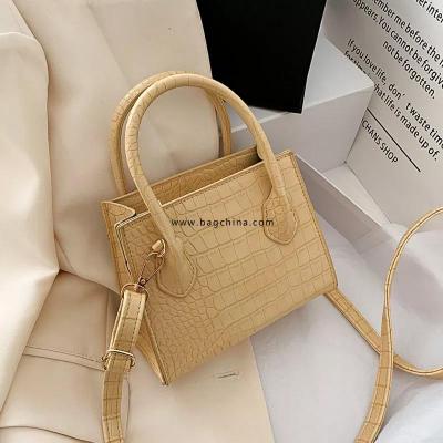 2020 Crocodile Pattern PU Leather Crossbody Bags For Women Chain Female Shoulder Handbags Mini Purses Travel Cross Body Bag