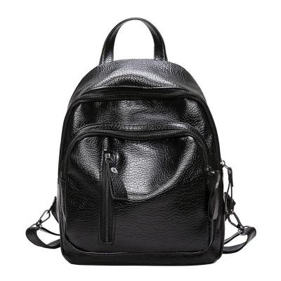 Womens Backpack PU Leather Travel Shoulder Bag Shoulder Bag Girl Multifunctional Small School Backpack for Women