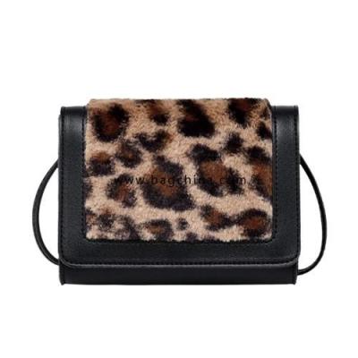 Women Bags Mini New Fashion Leopard Shoulder Messenger Bag Small Square Bag bolsa feminina