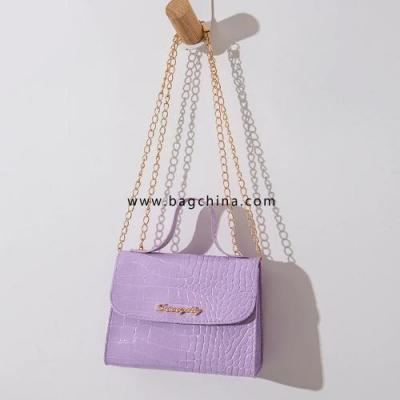 Women Crocodile Print Shoulder Bag Detachable Chain Strap Handbag Fashion Crossbody with Handle Shoulder Bags Colors Available