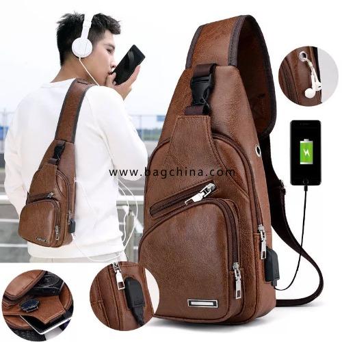 Hot Men Handbags Casual PU Leather Bag Vertical Briefcase Shoulder Messenger Bags