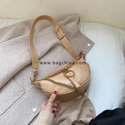 Designer Luxury Women's Chest Bag High Quality Crossbody Bags Female Fashion Chain Handbag Hobos Messenger Bag Banana Belt Purse