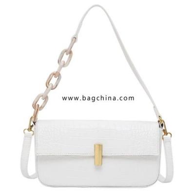 Acrylic Chain Armpit Bags Small Crossbody Bags For Women 2020 Summer New Simple Shoulder Handbags Female Travel Cross Body Bag