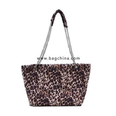 Leopard Pattern Bag Large Shoulder Bags for Women 2020 Winter Branded Shoulder Handbags Female Hand Bag Vintage Trend Bags