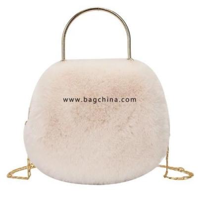 Winter Fashion Sweet Girl Crossbody Square bag High quality Soft Plush Women's Designer Handbag Casual Shoulder Messenger bag