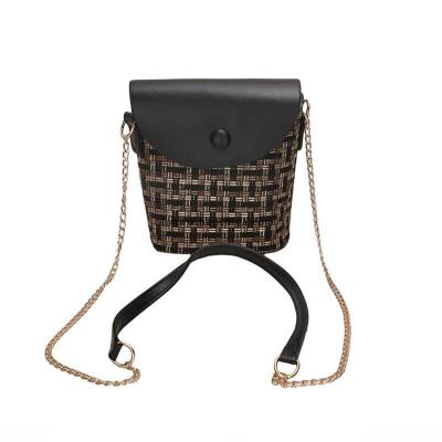 Straw Bucket Bags For Women 2020 Summer New Fashion Crossbody Bag Ladies Small Purses and Handbags Female Travel Messenger Bags