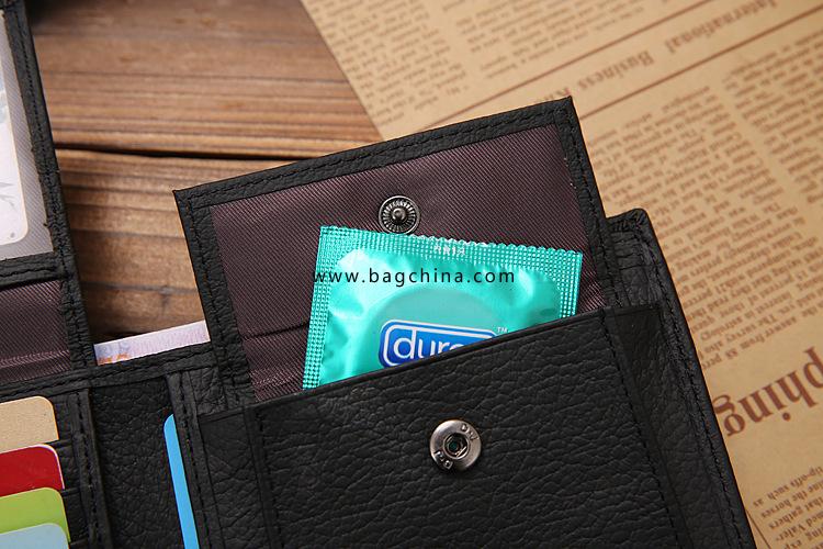 Genuine Leather Men Wallets Premium Product Real Cowhide Wallets for Man Short Black Walet Portefeuille Homme Fashions Purses