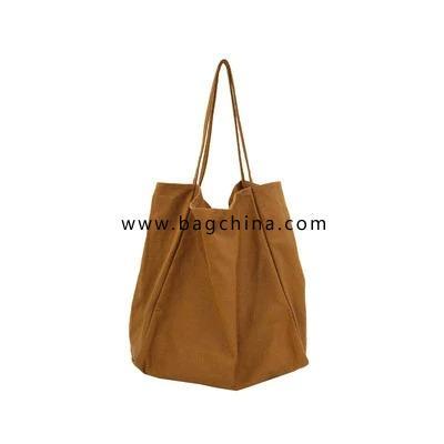 New Luxury Designer Handbag Large Capacity Minimalist Style Ladies Shoulder Bag Casual Canvas Bag Solid Color Tote Bag Large Bag