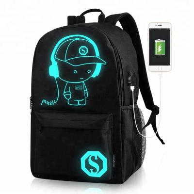 School daypack backpack bags,With Luminous printing