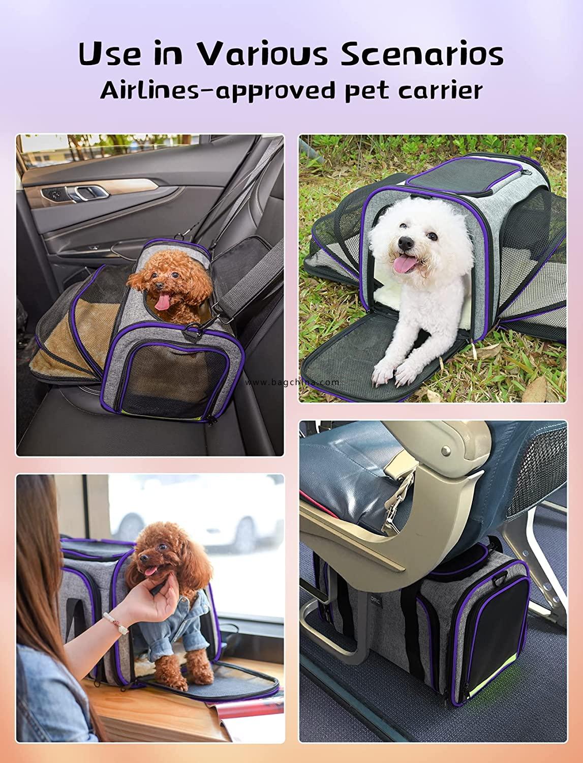 Pet Carrier Travel Duffel Bag