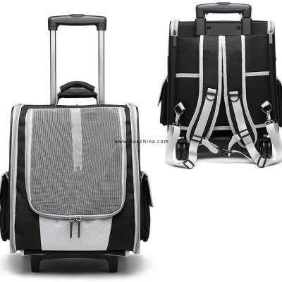 Pet Trolley stroller Carrier Backpack