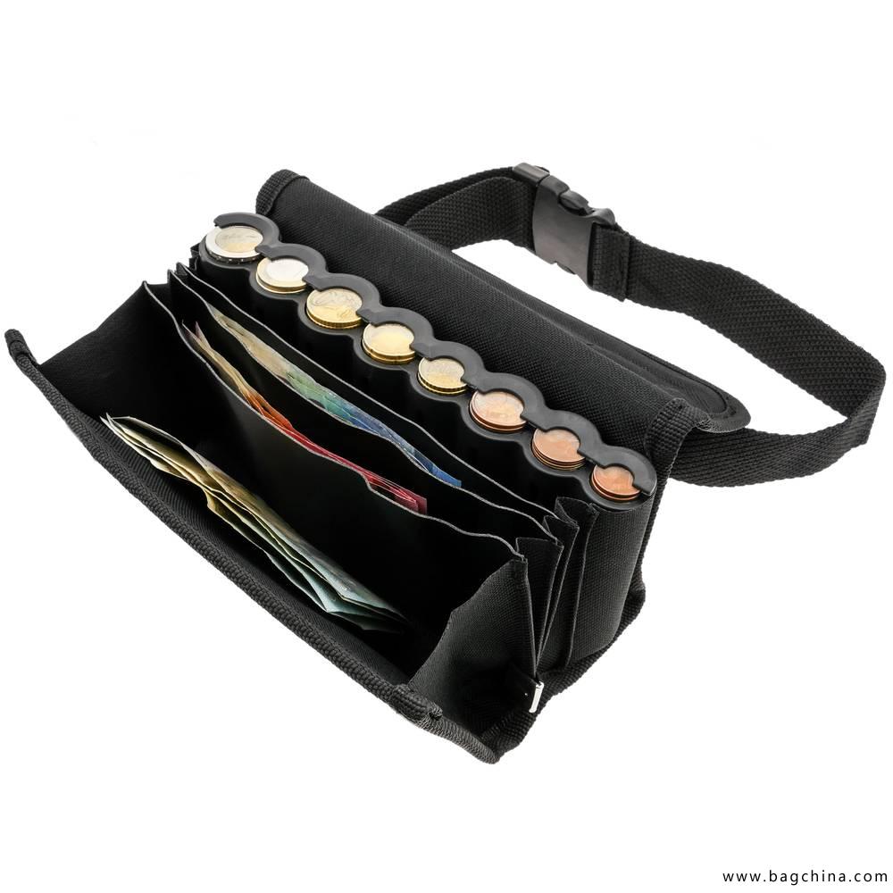 Waiter Cash Pouch With Euro Coin Holder